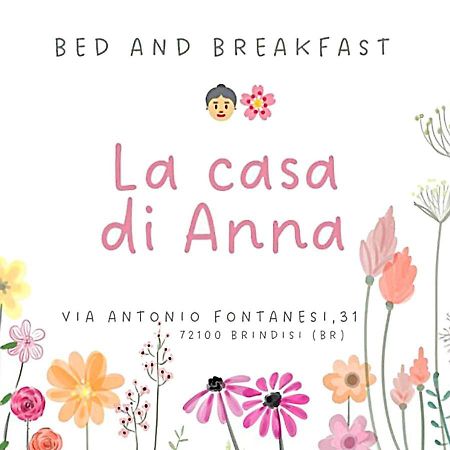 Apartament La Casa Di Anna Brindisi Zewnętrze zdjęcie
